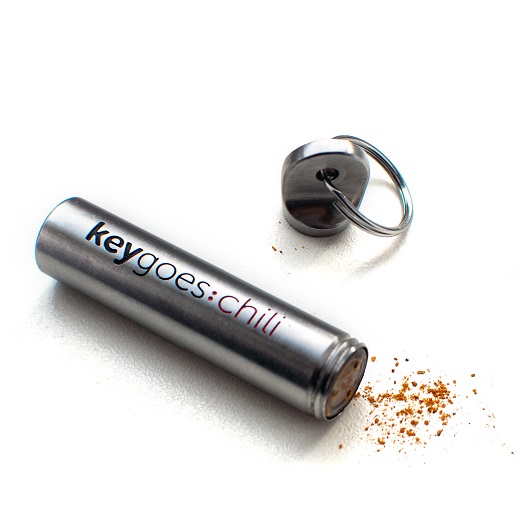 Keygoes – Praktická korenička na kľúče pre milovníkov čili